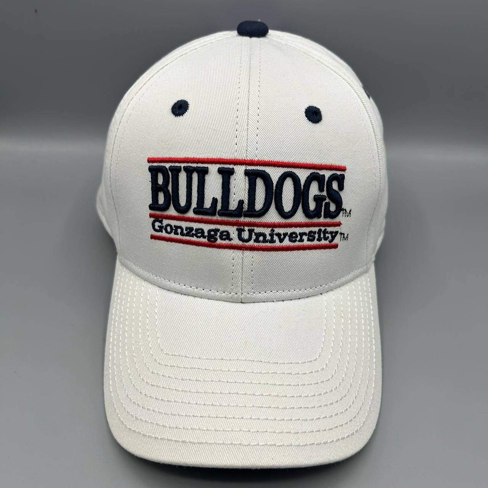 Vintage Gonzaga Bulldogs University Hat Men NCAA The Game Snap Back Cap New